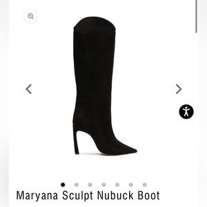Schutz Maryana Sculpt Nubuck Boot